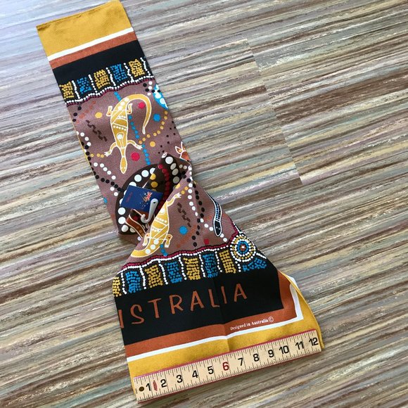 Aboriginal Australia Artwork Cotton Kitchen Tea Towel 19x32" - Picture 4 of 4